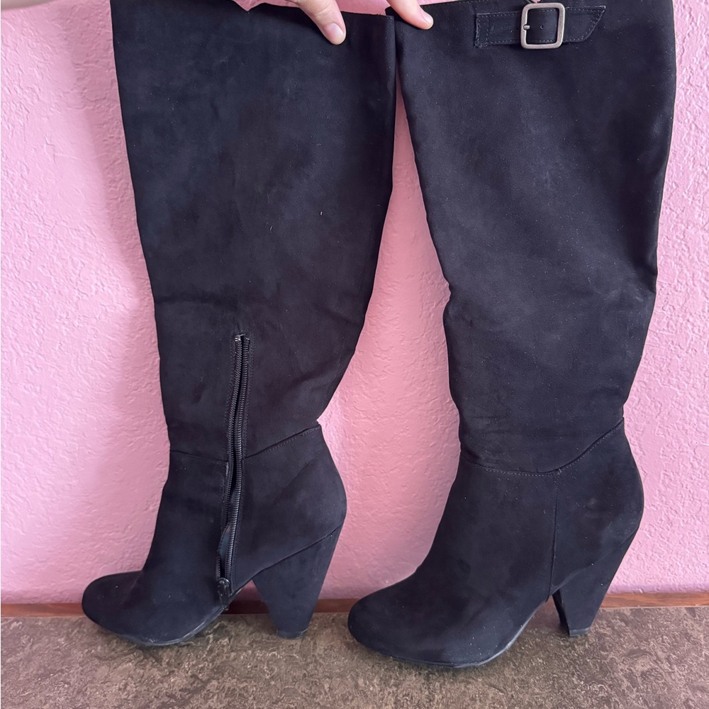 Mossimo  Supply Co. Black Knee High Boots